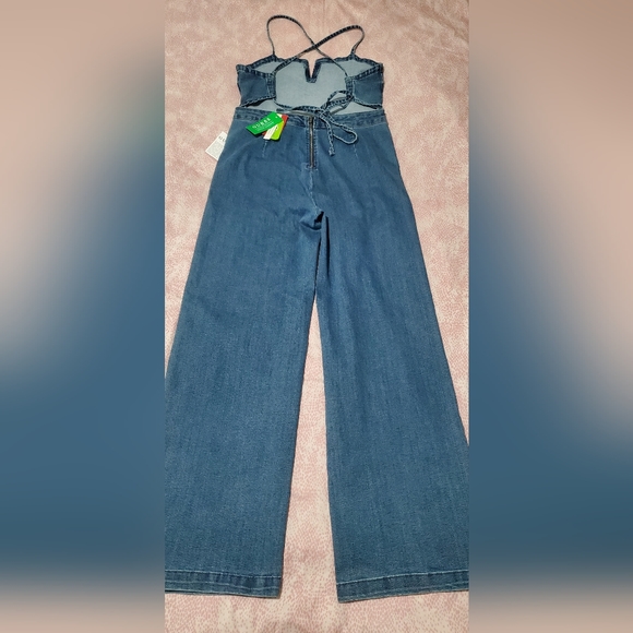 Guess Brielle denim jumpsuit - Picture 2 of 5